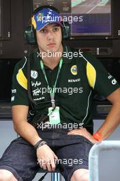 16.11.2011 Abu Dhabi, UEA, Rodolfo Gonzalez (VEN), Team Lotus  - Formula 1 Testing Rookie Test, day 2 - Formula 1 World Championship