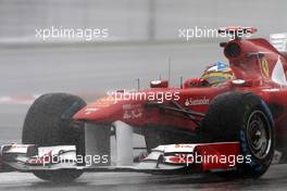 06.05.2011 Istanbul, Turkey,  Fernando Alonso (ESP), Scuderia Ferrari  - Formula 1 World Championship, Rd 04, Turkish Grand Prix, Friday Practice