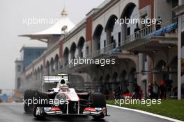 06.05.2011 Istanbul, Turkey,  Sergio Pérez (MEX), Sauber F1 Team - Formula 1 World Championship, Rd 04, Turkish Grand Prix, Friday Practice