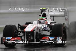 06.05.2011 Istanbul, Turkey,  Sergio Perez (MEX), Sauber F1 Team  - Formula 1 World Championship, Rd 04, Turkish Grand Prix, Friday Practice