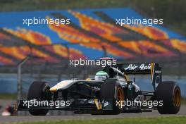 06.05.2011 Istanbul, Turkey,  Heikki Kovalainen (FIN), Team Lotus  - Formula 1 World Championship, Rd 04, Turkish Grand Prix, Friday Practice
