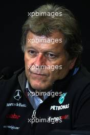 06.05.2011 Istanbul, Turkey,  Norbert Haug (GER), Mercedes, Motorsport chief - Formula 1 World Championship, Rd 04, Turkish Grand Prix, Friday Press Conference