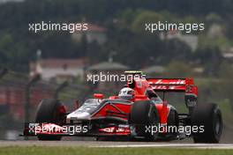 06.05.2011 Istanbul, Turkey,  Jerome d'Ambrosio (BEL), Virgin Racing  - Formula 1 World Championship, Rd 04, Turkish Grand Prix, Friday Practice