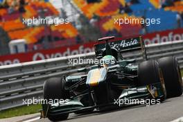06.05.2011 Istanbul, Turkey,  Heikki Kovalainen (FIN), Team Lotus - Formula 1 World Championship, Rd 04, Turkish Grand Prix, Friday Practice