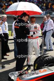 08.05.2011 Istanbul, Turkey,  Lewis Hamilton (GBR), McLaren Mercedes - Formula 1 World Championship, Rd 04, Turkish Grand Prix, Sunday Pre-Race Grid
