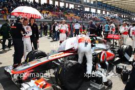 08.05.2011 Istanbul, Turkey,  Lewis Hamilton (GBR), McLaren Mercedes - Formula 1 World Championship, Rd 04, Turkish Grand Prix, Sunday Pre-Race Grid