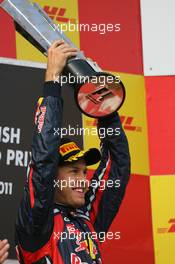 08.05.2011 Istanbul, Turkey,  1st place Sebastian Vettel (GER), Red Bull Racing - Formula 1 World Championship, Rd 04, Turkish Grand Prix, Sunday Podium