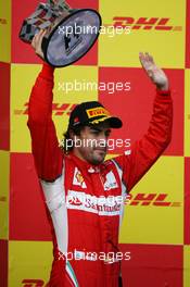 08.05.2011 Istanbul, Turkey,  Fernando Alonso (ESP), Scuderia Ferrari - Formula 1 World Championship, Rd 04, Turkish Grand Prix, Sunday Podium