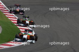 08.05.2011 Istanbul, Turkey,  Adrian Sutil (GER), Force India  - Formula 1 World Championship, Rd 04, Turkish Grand Prix, Sunday Race