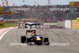 08.05.2011 Istanbul, Turkey,  Sebastian Vettel (GER), Red Bull Racing, RB7 - Formula 1 World Championship, Rd 04, Turkish Grand Prix, Sunday Race