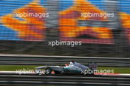 07.05.2011 Istanbul, Turkey,  Michael Schumacher (GER), Mercedes GP Petronas F1 Team, MGP W02 - Formula 1 World Championship, Rd 04, Turkish Grand Prix, Saturday Practice