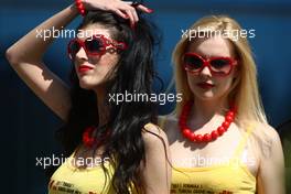 07.05.2011 Istanbul, Turkey,  Grid Girl - Formula 1 World Championship, Rd 04, Turkish Grand Prix, Saturday