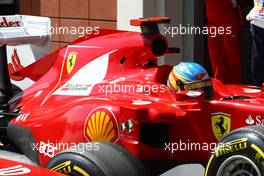 07.05.2011 Istanbul, Turkey,  Fernando Alonso (ESP), Scuderia Ferrari - Formula 1 World Championship, Rd 04, Turkish Grand Prix, Saturday Qualifying