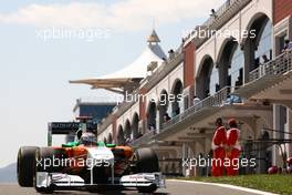 07.05.2011 Istanbul, Turkey,  Adrian Sutil (GER), Force India F1 Team, VJM-04 - Formula 1 World Championship, Rd 04, Turkish Grand Prix, Saturday Practice