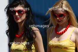 07.05.2011 Istanbul, Turkey,  Grid Girl - Formula 1 World Championship, Rd 04, Turkish Grand Prix, Saturday