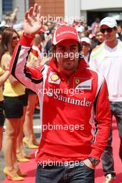 08.05.2011 Istanbul, Turkey,  Fernando Alonso (ESP), Scuderia Ferrari - Formula 1 World Championship, Rd 04, Turkish Grand Prix, Sunday