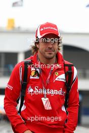 05.05.2011 Istanbul, Turkey,  Fernando Alonso (ESP), Scuderia Ferrari - Formula 1 World Championship, Rd 04, Turkish Grand Prix, Thursday
