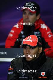 05.05.2011 Istanbul, Turkey,  Lewis Hamilton (GBR), McLaren Mercedes - Formula 1 World Championship, Rd 04, Turkish Grand Prix, Thursday Press Conference