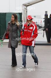 05.05.2011 Istanbul, Turkey,  Rafaela Bassi (BRA), Wife of Felipe Massa and Felipe Massa (BRA), Scuderia Ferrari - Formula 1 World Championship, Rd 04, Turkish Grand Prix, Thursday
