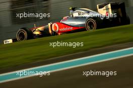 11.11.2011 Abu Dhabi, Abu Dhabi,  Jenson Button (GBR), McLaren Mercedes  - Formula 1 World Championship, Rd 18, Abu Dhabi Grand Prix, Friday Practice