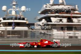 11.11.2011 Abu Dhabi, Abu Dhabi,  Felipe Massa (BRA), Scuderia Ferrari  - Formula 1 World Championship, Rd 18, Abu Dhabi Grand Prix, Friday Practice