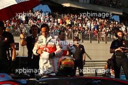 13.11.2011 Abu Dhabi, Abu Dhabi, Lewis Hamilton (GBR), McLaren Mercedes  - Formula 1 World Championship, Rd 18, Abu Dhabi Grand Prix, Sunday Pre-Race Grid