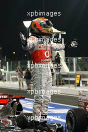 13.11.2011 Abu Dhabi, Abu Dhabi,  Lewis Hamilton (GBR), McLaren Mercedes  - Formula 1 World Championship, Rd 18, Abu Dhabi Grand Prix, Sunday Podium