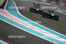 13.11.2011 Abu Dhabi, Abu Dhabi,  Jarno Trulli (ITA), Team Lotus  - Formula 1 World Championship, Rd 18, Abu Dhabi Grand Prix, Sunday Race