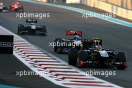 13.11.2011 Abu Dhabi, Abu Dhabi,  Vitaly Petrov (RUS), Lotus Renalut F1 Team  - Formula 1 World Championship, Rd 18, Abu Dhabi Grand Prix, Sunday Race