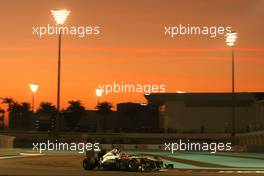 13.11.2011 Abu Dhabi, Abu Dhabi,  Michael Schumacher (GER), Mercedes GP  - Formula 1 World Championship, Rd 18, Abu Dhabi Grand Prix, Sunday Race