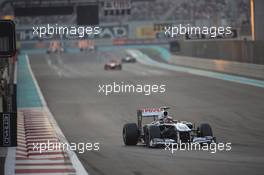 13.11.2011 Abu Dhabi, Abu Dhabi, Pastor Maldonado (VEN), AT&T Williams  - Formula 1 World Championship, Rd 18, Abu Dhabi Grand Prix, Sunday Race