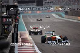 13.11.2011 Abu Dhabi, Abu Dhabi, Paul di Resta (GBR), Force India F1 Team  - Formula 1 World Championship, Rd 18, Abu Dhabi Grand Prix, Sunday Race