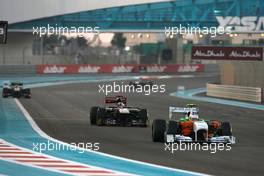 13.11.2011 Abu Dhabi, Abu Dhabi,  Paul di Resta (GBR), Force India F1 Team  - Formula 1 World Championship, Rd 18, Abu Dhabi Grand Prix, Sunday Race