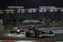 13.11.2011 Abu Dhabi, Abu Dhabi, Vitaly Petrov (RUS), Lotus Renault GP  - Formula 1 World Championship, Rd 18, Abu Dhabi Grand Prix, Sunday Race