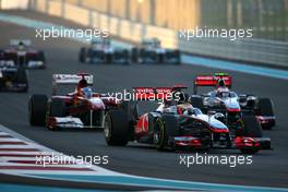 13.11.2011 Abu Dhabi, Abu Dhabi,  Lewis Hamilton (GBR), McLaren Mercedes  - Formula 1 World Championship, Rd 18, Abu Dhabi Grand Prix, Sunday Race