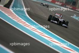 13.11.2011 Abu Dhabi, Abu Dhabi,  Rubens Barrichello (BRA), Williams F1 Team  - Formula 1 World Championship, Rd 18, Abu Dhabi Grand Prix, Sunday Race