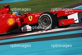 12.11.2011 Abu Dhabi, Abu Dhabi,  Fernando Alonso (ESP), Scuderia Ferrari  - Formula 1 World Championship, Rd 18, Abu Dhabi Grand Prix, Saturday Practice