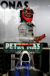 12.11.2011 Abu Dhabi, Abu Dhabi,  Michael Schumacher (GER), Mercedes GP  - Formula 1 World Championship, Rd 18, Abu Dhabi Grand Prix, Saturday Practice