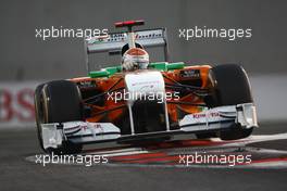 12.11.2011 Abu Dhabi, Abu Dhabi, Adrian Sutil (GER), Force India F1 Team  - Formula 1 World Championship, Rd 18, Abu Dhabi Grand Prix, Saturday Practice