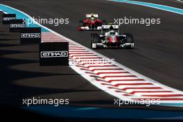 12.11.2011 Abu Dhabi, Abu Dhabi,  Vitantonio Liuzzi (ITA), HRT Formula One Team  - Formula 1 World Championship, Rd 18, Abu Dhabi Grand Prix, Saturday Practice