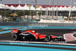 12.11.2011 Abu Dhabi, Abu Dhabi,  Timo Glock (GER), Virgin Racing  - Formula 1 World Championship, Rd 18, Abu Dhabi Grand Prix, Saturday Practice