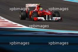 12.11.2011 Abu Dhabi, Abu Dhabi,  Felipe Massa (BRA), Scuderia Ferrari  - Formula 1 World Championship, Rd 18, Abu Dhabi Grand Prix, Saturday Practice
