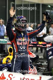12.11.2011 Abu Dhabi, Abu Dhabi,  Sebastian Vettel (GER), Red Bull Racing  - Formula 1 World Championship, Rd 18, Abu Dhabi Grand Prix, Saturday Qualifying