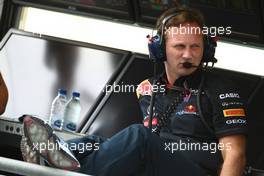 12.11.2011 Abu Dhabi, Abu Dhabi, Christian Horner (GBR), Red Bull Racing, Sporting Director  - Formula 1 World Championship, Rd 18, Abu Dhabi Grand Prix, Saturday Qualifying