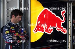 12.11.2011 Abu Dhabi, Abu Dhabi, Mark Webber (AUS), Red Bull Racing  - Formula 1 World Championship, Rd 18, Abu Dhabi Grand Prix, Saturday Qualifying