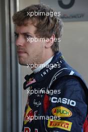 12.11.2011 Abu Dhabi, Abu Dhabi, Sebastian Vettel (GER), Red Bull Racing  - Formula 1 World Championship, Rd 18, Abu Dhabi Grand Prix, Saturday Qualifying