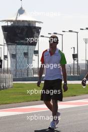 10.11.2011 Abu Dhabi, Abu Dhabi, Paul di Resta (GBR), Force India F1 Team  - Formula 1 World Championship, Rd 18, Abu Dhabi Grand Prix, Thursday
