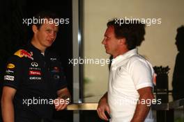 10.11.2011 Abu Dhabi, Abu Dhabi,  Christian Horner (GBR), Red Bull Racing, Sporting Director  - Formula 1 World Championship, Rd 18, Abu Dhabi Grand Prix, Thursday