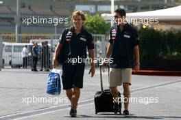 10.11.2011 Abu Dhabi, Abu Dhabi,  Sebastien Buemi (SUI), Scuderia Toro Rosso  - Formula 1 World Championship, Rd 18, Abu Dhabi Grand Prix, Thursday