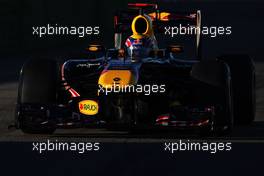 03.02.2011 Valencia, Spain,  Mark Webber (AUS), Red Bull Racing, RB7 - Formula 1 Testing - Formula 1 World Championship 2011
